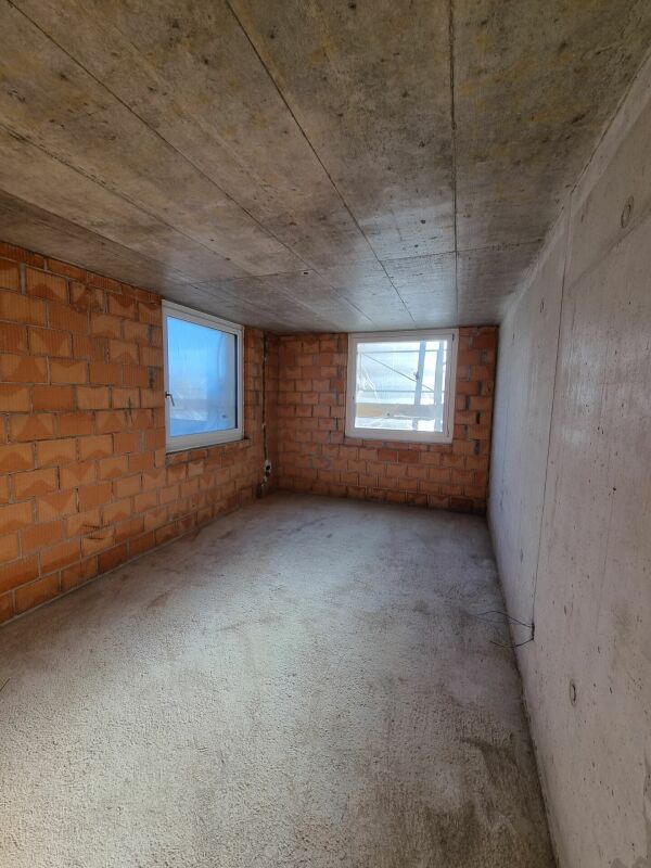 Neubau mit Lebensqualität - Hausteil mit eigenem Umschwung - Rohbau Schlafzimmer