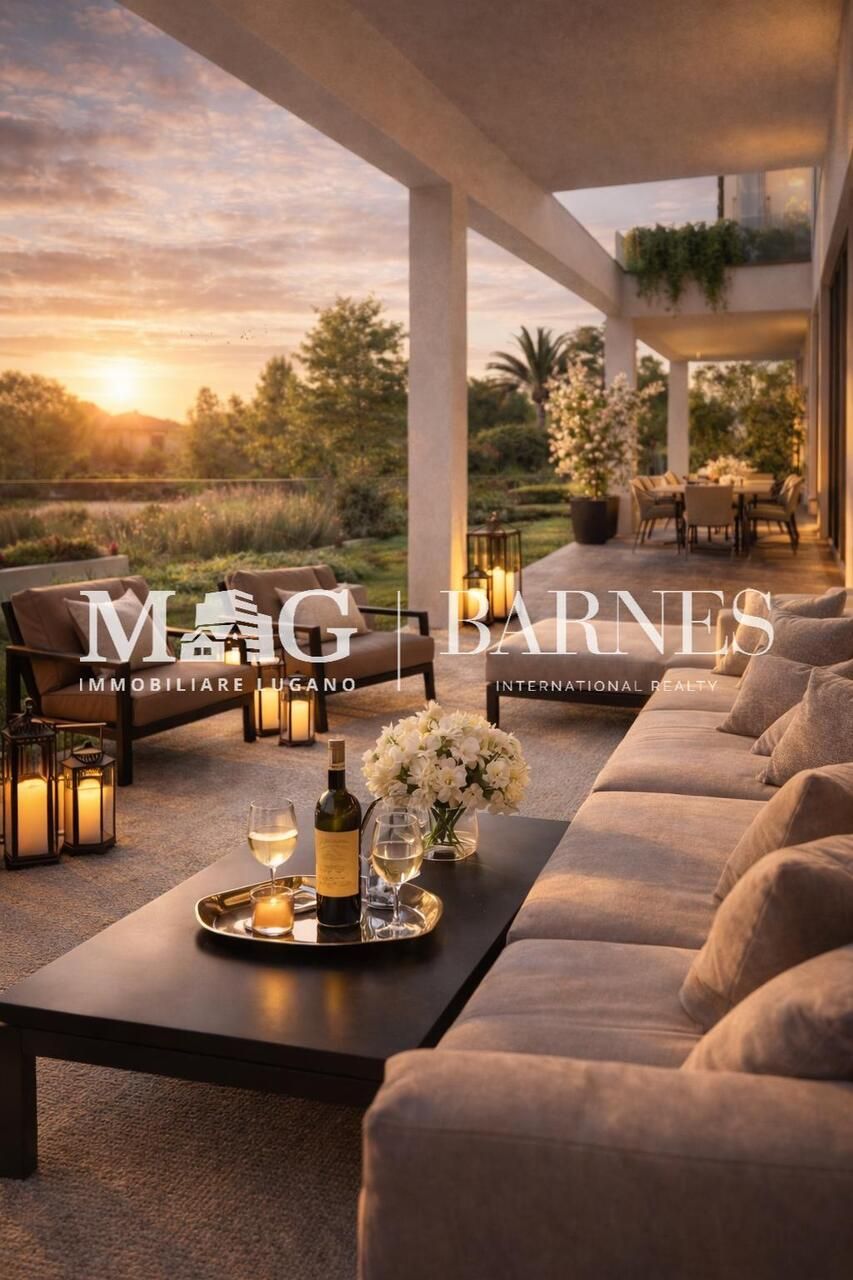 Gentilino, Collina d'Oro - Nuovo appartamento 5.5 locali con giardino - Bild 12