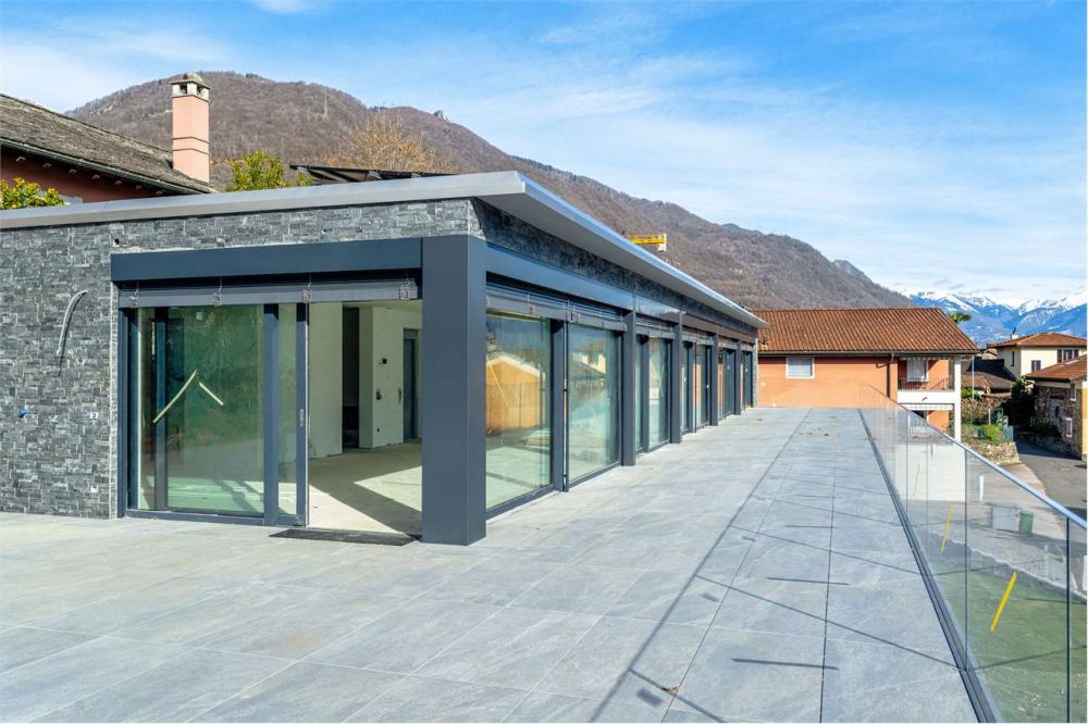 Attico di lusso 5.5 NUOVO Minusio vista lago -  Bild 8