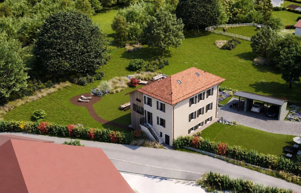 Charakteristisches Penthouse mit privatem Garten und CASATAX-Berechtigung in Cartigny -  Bild 1