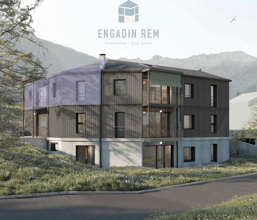 3.5-Zimmer-Zweitwohnung mit Blick ins Val Roseg - 3.5-Zi-Dachwohnung Nr. 4