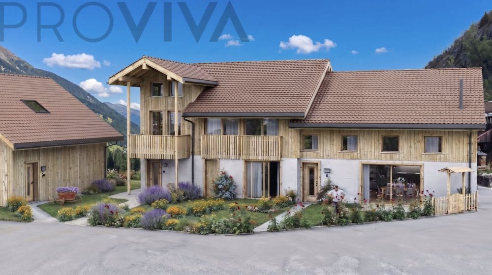 Alpen-Chalet mit Minergie-Standard zum Top-Preis - Gesamtprojekt / Projet global / Overall Project / Progetto complessivo