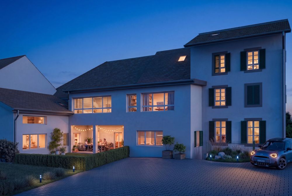 Promotion Les Vergers de Chamblon - 6 Magnifique Apartments mit Terrassen und privaten Gärten -  Bild 5