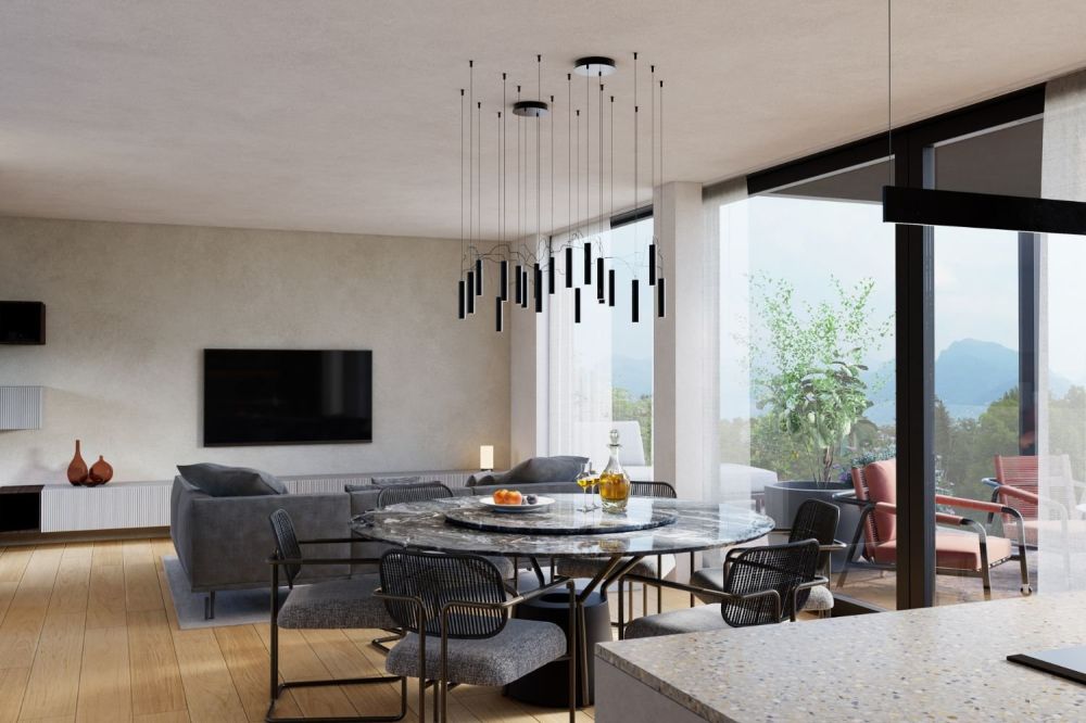 Moderne Villa mit Panoramablick in Collina d'Oro -  Bild 11