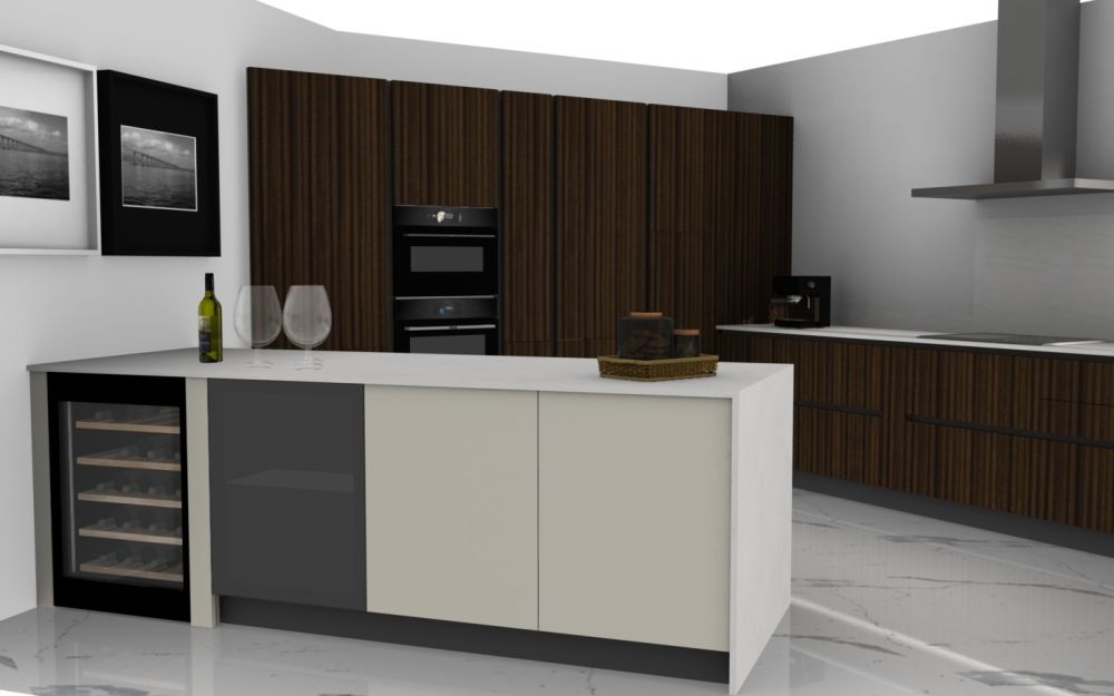 Moderno attico 3.5 locali con terrazze vista lago/monti -  Bild 8