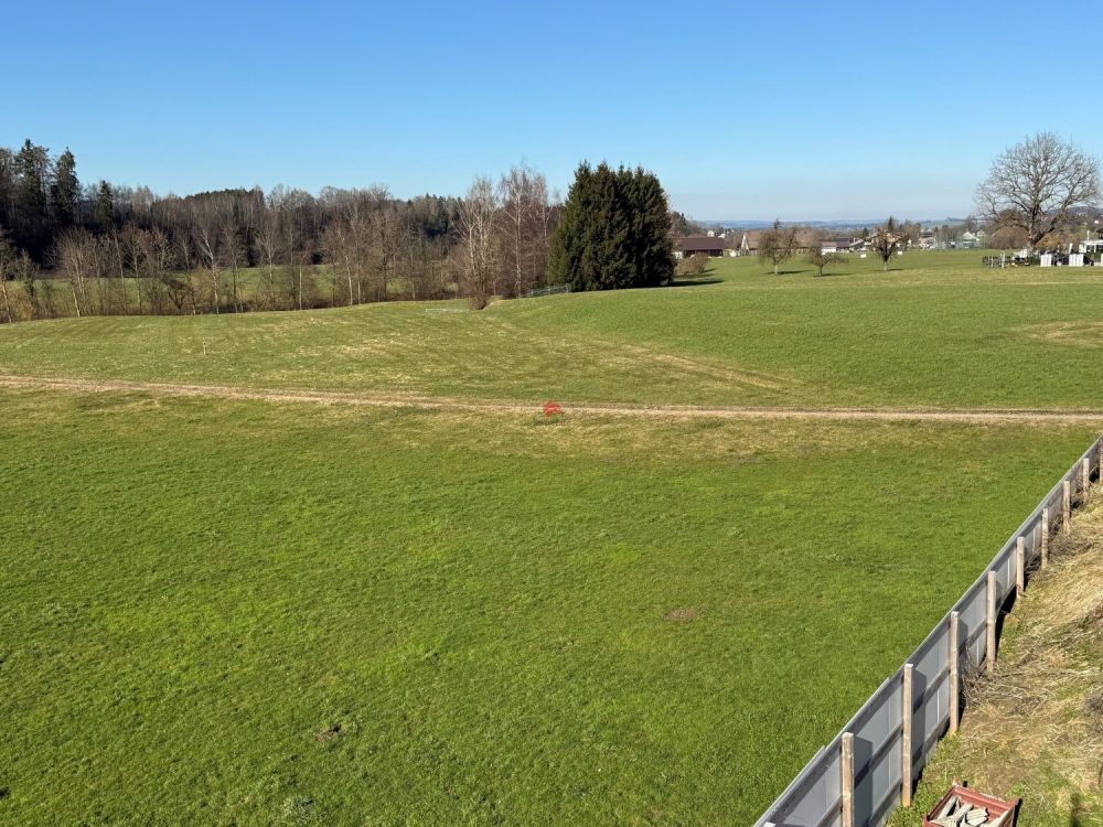 Ruhige Gartenwohnung - Aussicht Richtung Murg