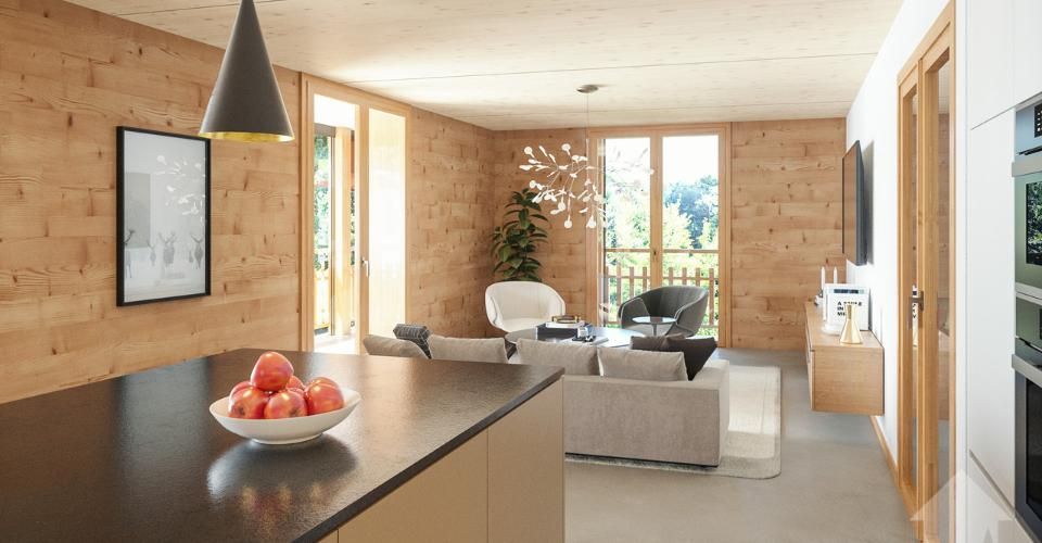 Monthey, La Kaazelle 4.5 pièces dans une promotion éco-responsable - Appartement 4.5 pièces - image - 5