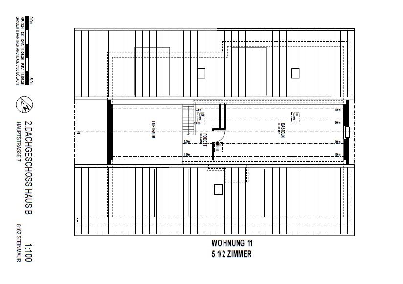 Moderne 5.5-Zimmer-Dach-Maisonette-Wohnung mit Balkon in Steinmaur -  Bild 5
