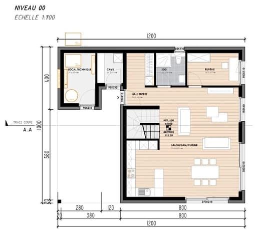 Villa 5.5 pces contemporaine neuve à Chalais -  Bild 11