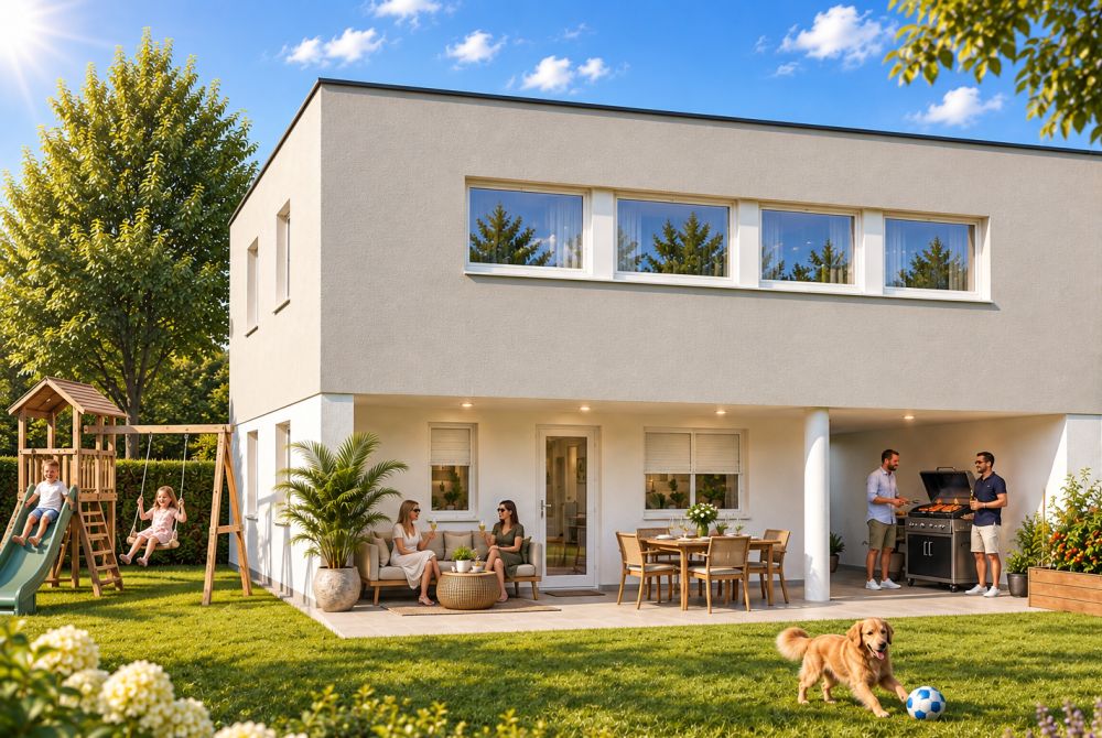 Nachhaltiges Atriumhaus - ein neuartiges Wohngefühl *noch 6 von 20 verfügbar* -  Bild 1