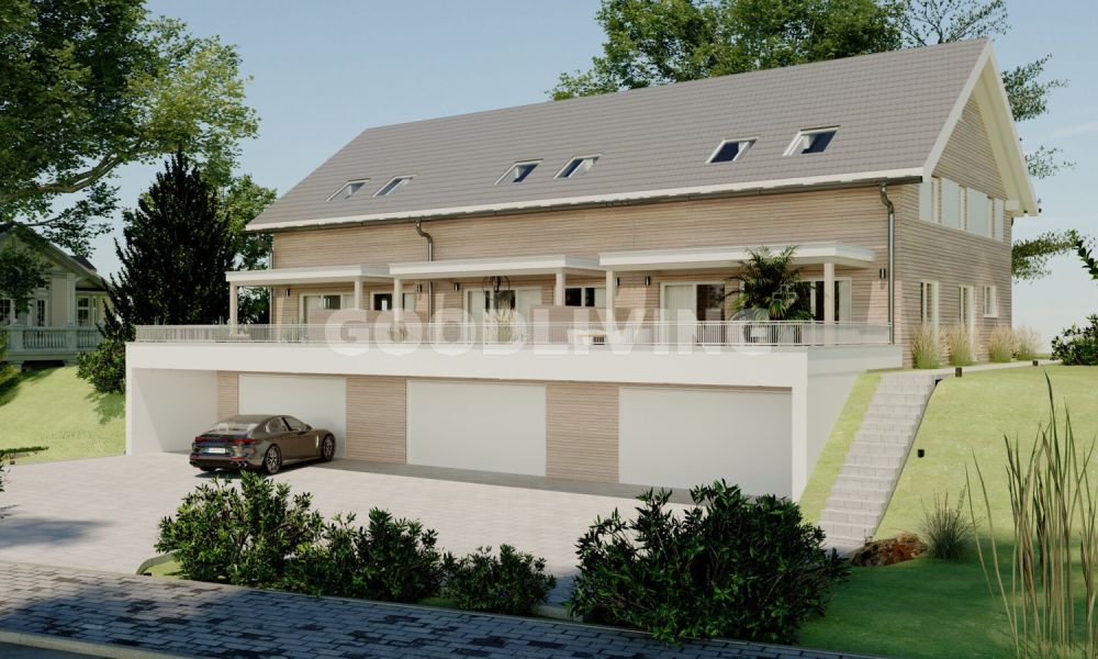 Neubau von 3 grosszügigen Einfamilienhäuser Baustart Frühling 2026! - Aussen Visualisierung