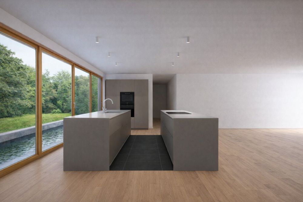 Neubau Dinkelbergstrasse, Wohnung 1 - Gartenwohnung - WHG 1 Küche 1