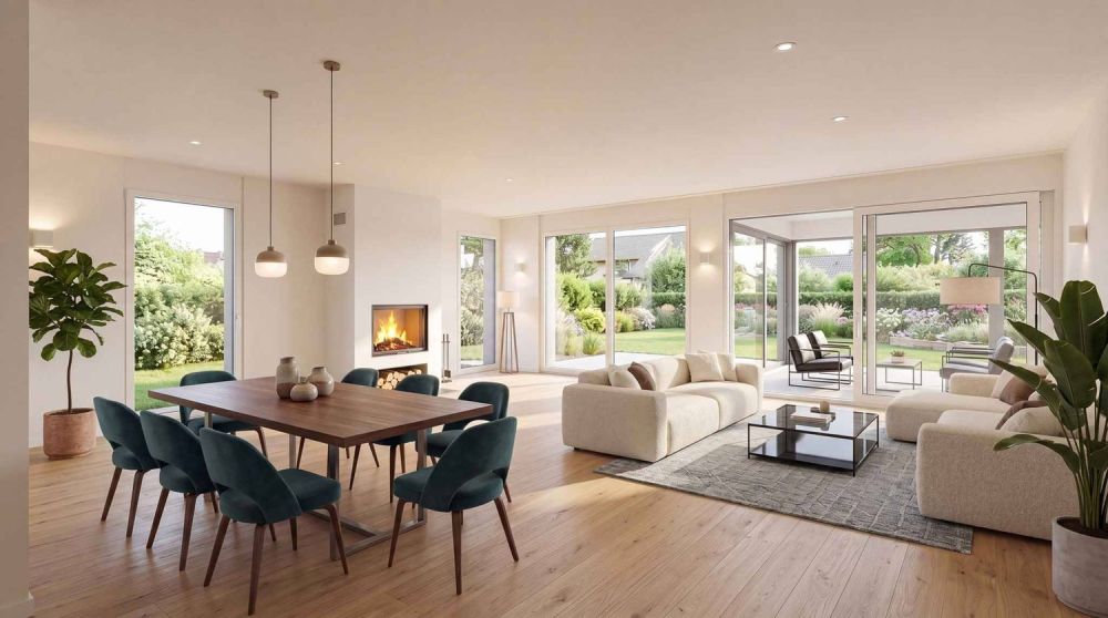 Moderne neuve Villa von Ausnahme mit zwei unabhängigen Wohnungen -  Bild 1