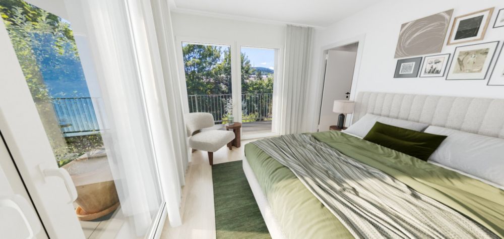 RARE ET EXCEPTIONNEL  3.5p 98m2 BALCON XXL VUE MONTAGNE | PROCHE COMMODITES -  Bild 7