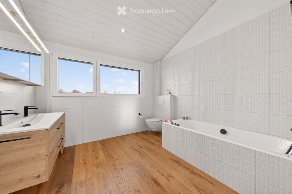 Magnifique maison neuve avec vue panoramique sur les montagnes - Bild 12