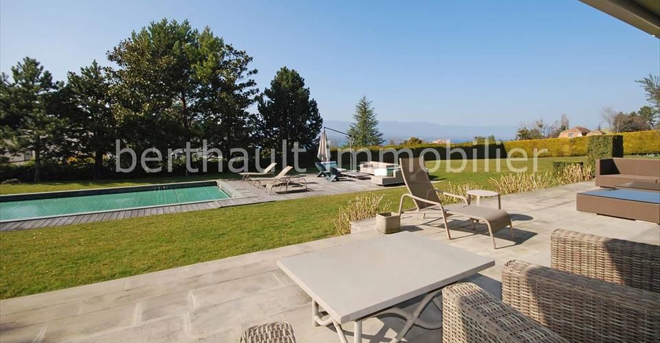 COLOGNY - Villa contemporaine avec vue lac - Villa - image - 1