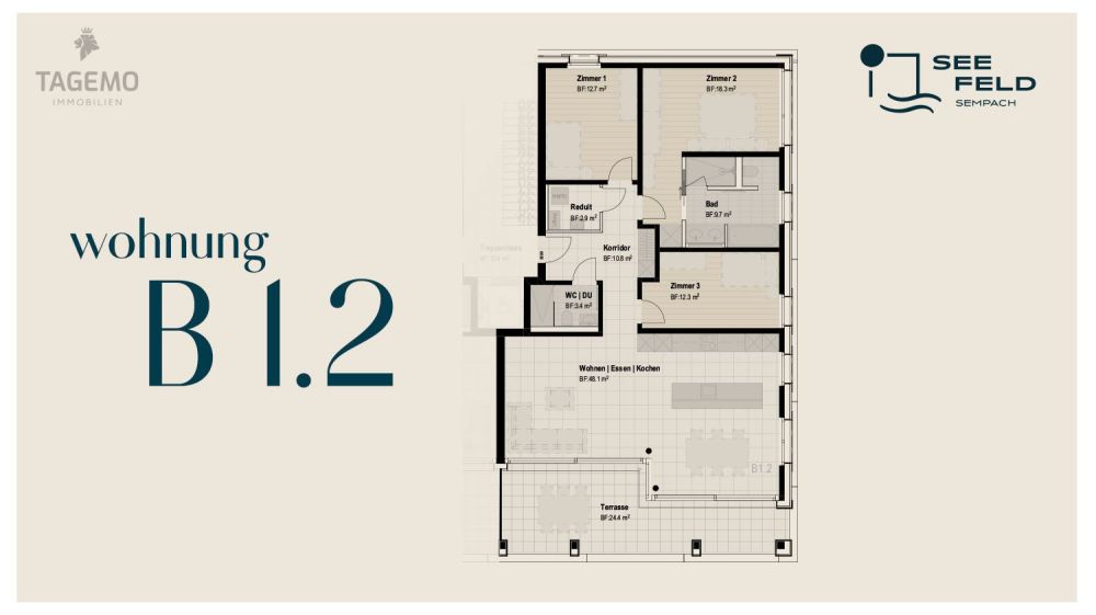 Erste Seelinie am Sempachersee – Premium-Neubau in Sempach -  Bild 8