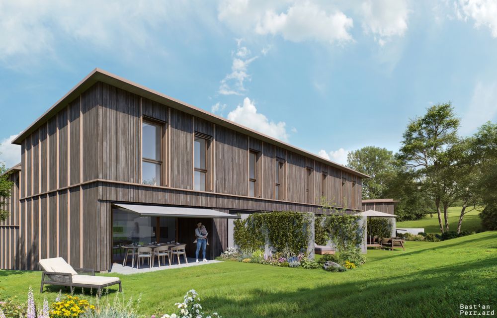 8 villas mitoyennes de 4,5 pièces - Bild 1