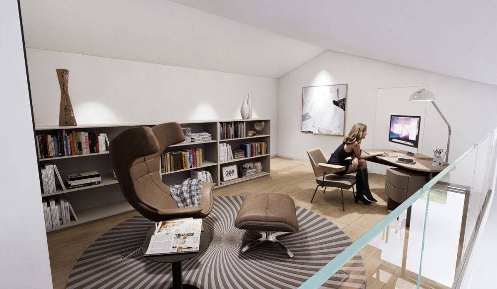 BOSCO LUGANESE ELEGANTES 4.5-ZIMMER-WOHNUNG MIT PANORAMABLIK, 10 MINUTEN - 08.10.25  ATTICO 9