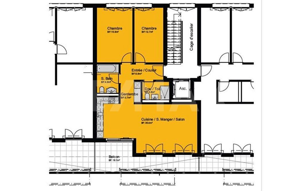Appartement neuf 3.5 pièces au cur dAvenches, premier occupant -  Bild 3