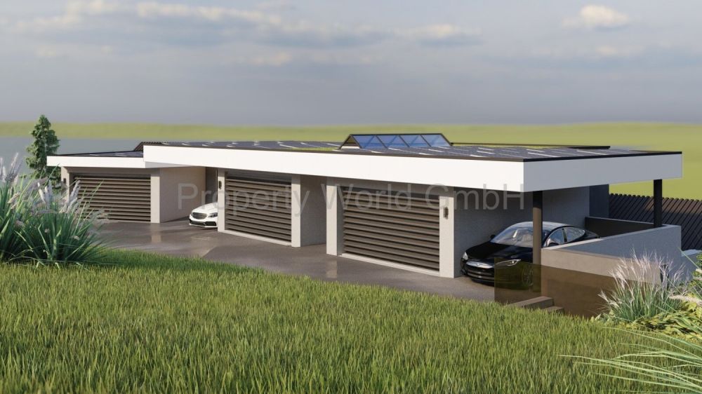 Luxury Eigenheim in Walzenhausen mit See- und Fernsicht - Garage mit einer anderen Perspektive