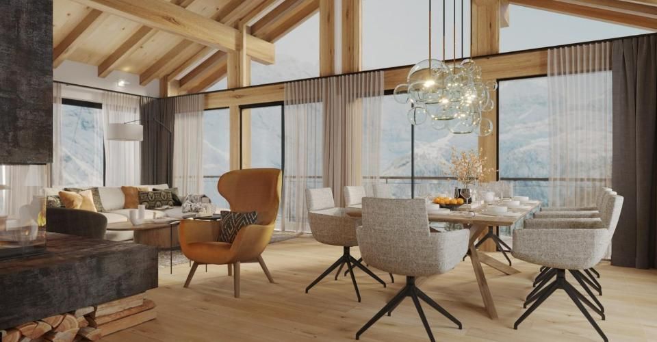 Chalet Vesta B luxueux 4,5 pièces skis aux pieds - Lauchernalp - Chalet 4.5 pièces - image - 6