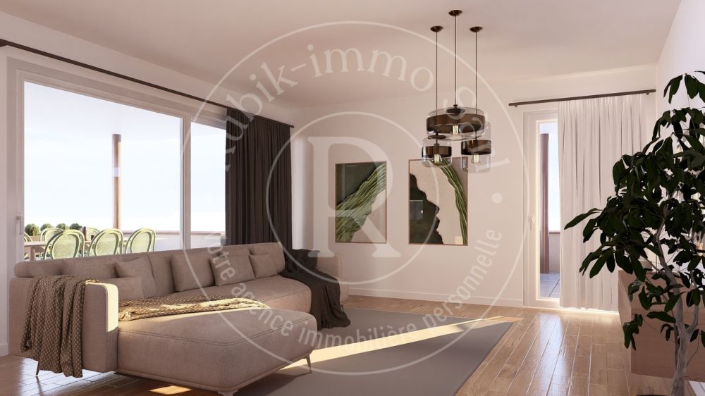 4,5 pièces avec balcon de 52m² ! -  Bild 1