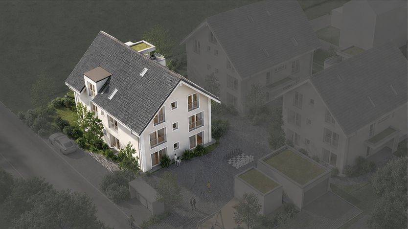 Moderne 4.5-Zimmer-Eigentumswohnung mit privatem Gartenparadies -  Bild 3