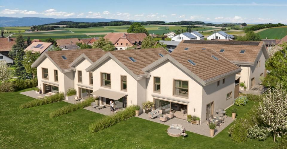 NOUVEAU PROJET DE 6 VILLAS FAMILIALES À THIERRENS AVEC JARDINS ! - Maison 6.5 pièces - image - 2