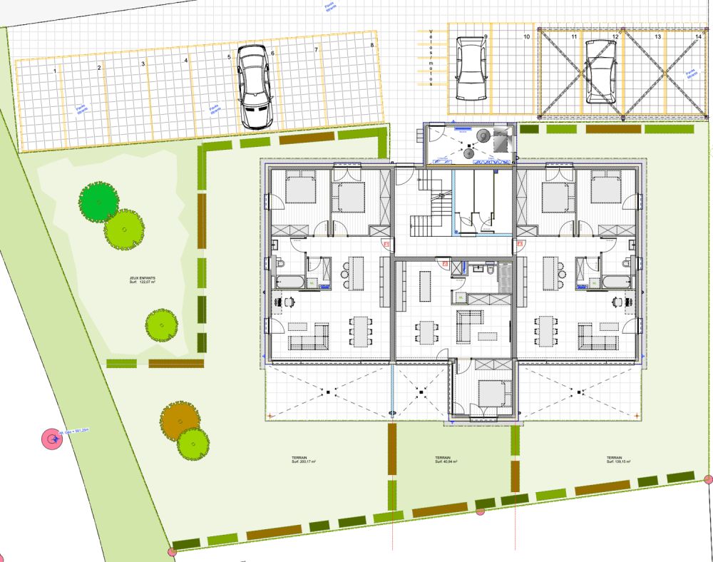 2.5 pièces avec terrasse et jardin privatif orientation plein sud (Vuisse, Savièse) -  Bild 5