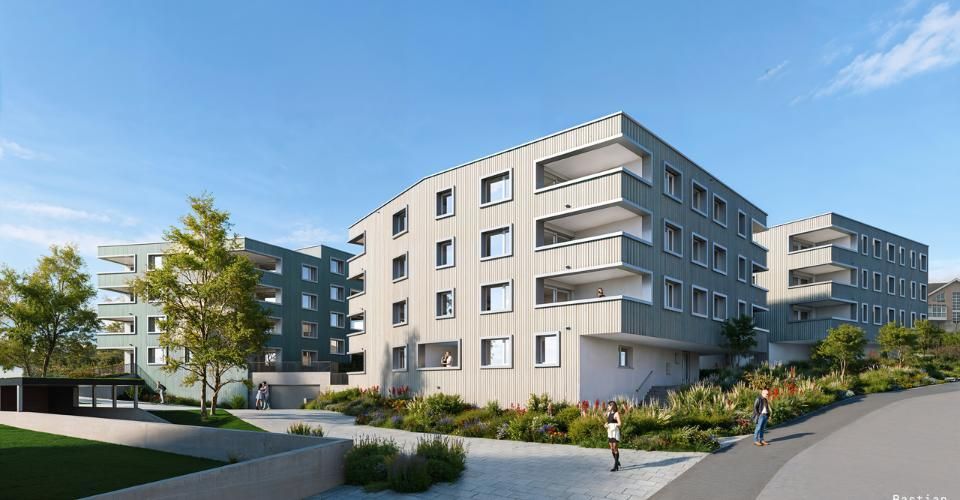 Un écrin de verdure proche de la gare - Appartement 3.5 pièces - image - 1