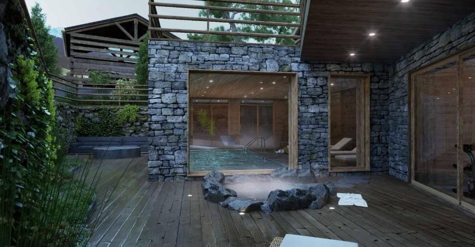 MAGNIFIQUE ET LUXUEUX CHALET A CONSTRUIRE - SKI IN-OUT - Chalet 10 pièces - image - 7