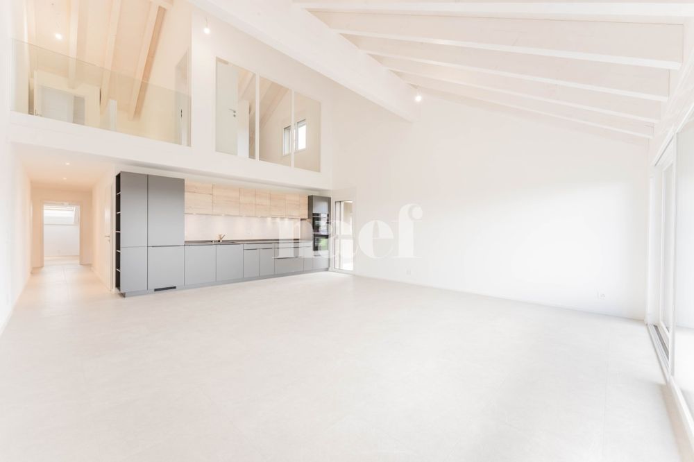 Appartement neuf de 5.5 pièces duplex avec grand balcon à vendre à Prévonloup -  Bild 1