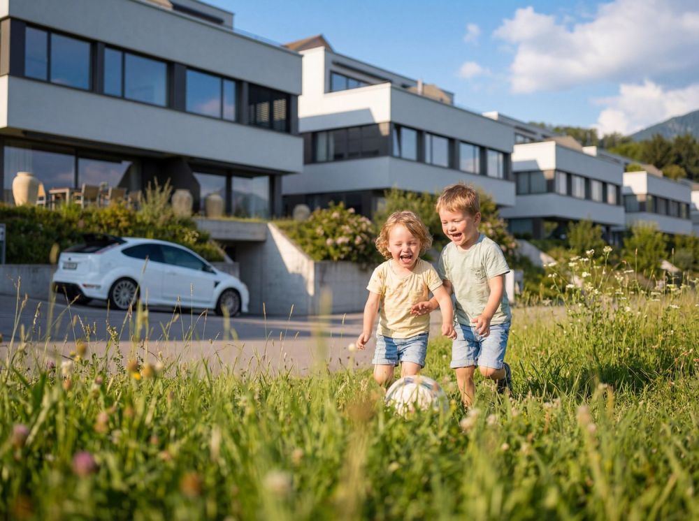 Exklusives 5.5-Zimmer-Neubau-Doppeleinfamilienhaus mit zwei Einstellplätzen - Image 2