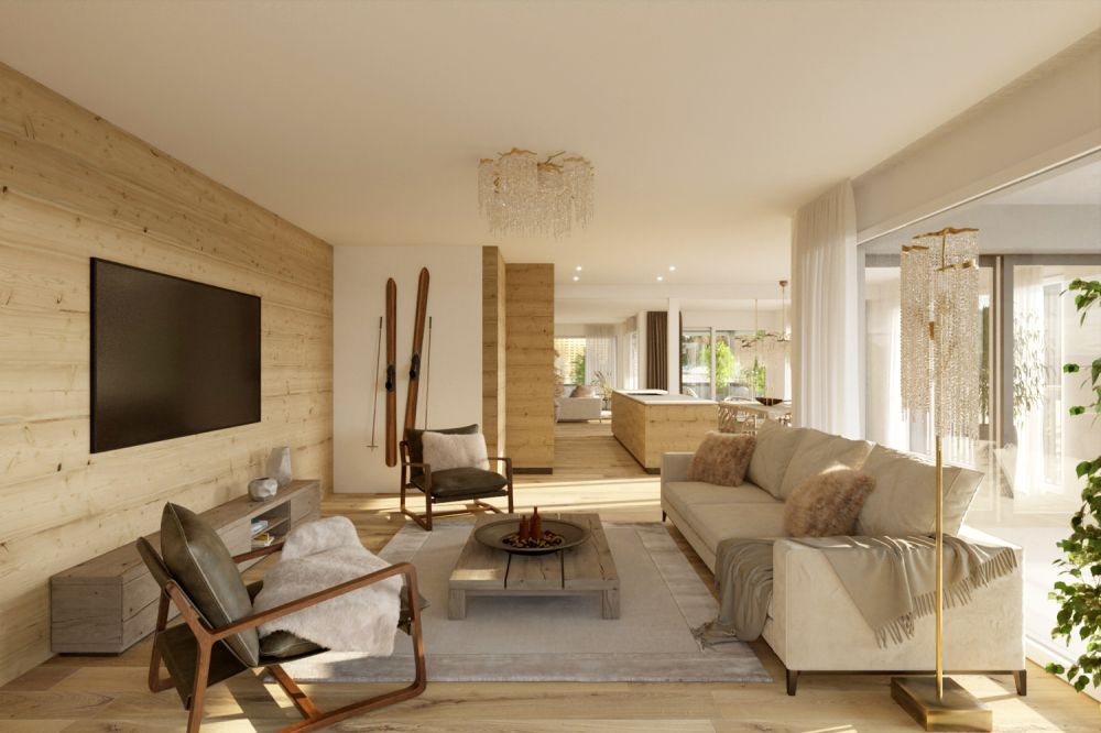 3 1/2- ATTIKA ZWEITWOHNUNG ABELIA, NEUBAU, NR. 1B.31 - Visualisierung