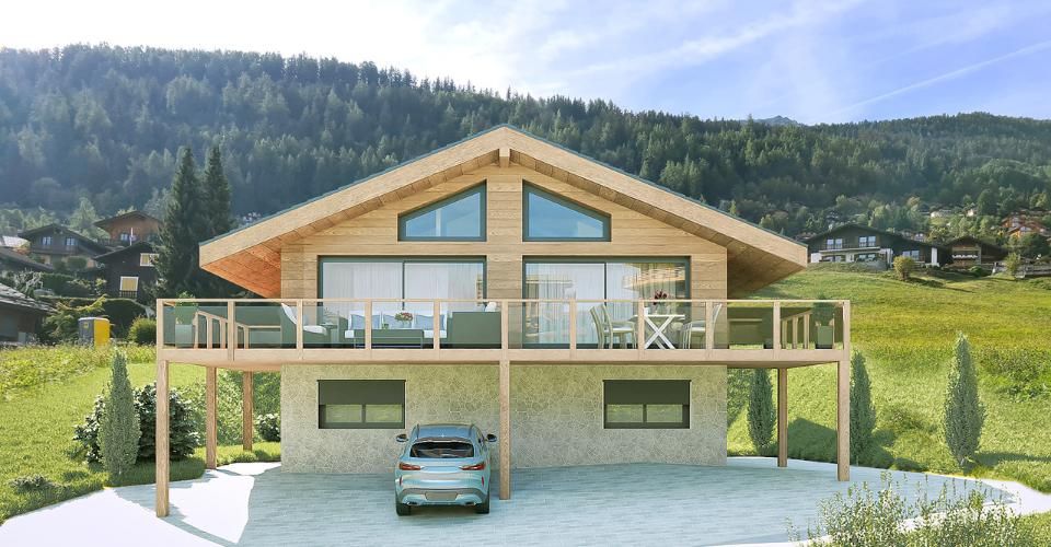 Réalisez vos rêves chalet à construire en résidence principale 6 pces demi - Chalet 6.5 pièces - image - 5