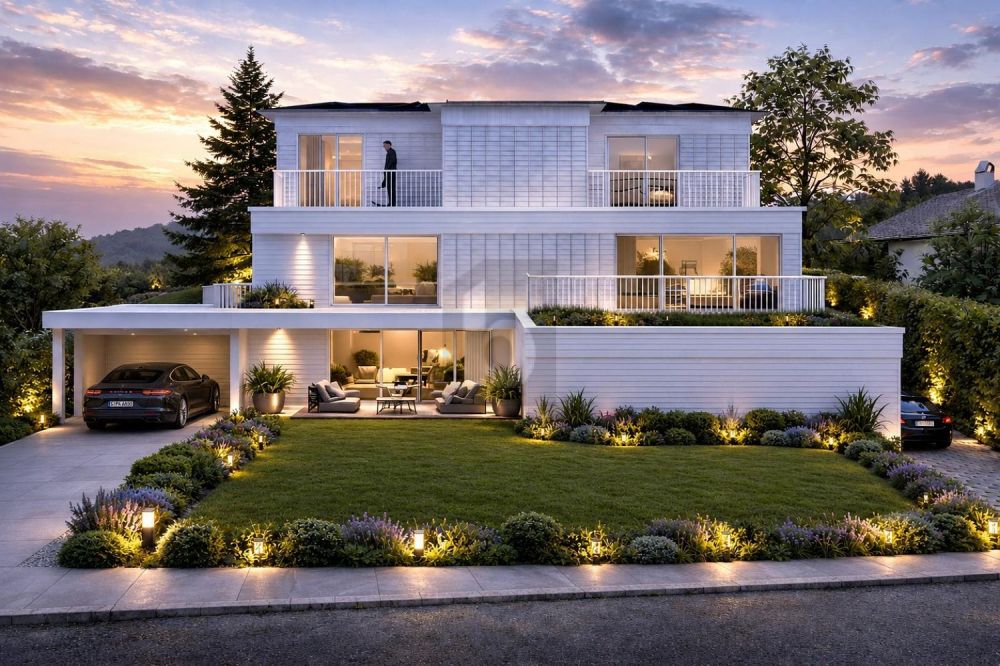EXKLUSIV MIT GARTEN UND WEITBLICK -  Bild 1