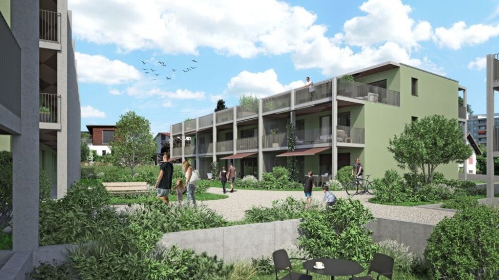 3.5-Zimmer-Gartenwohnung mit Minergie, ruhig - Biberist - Bild 2