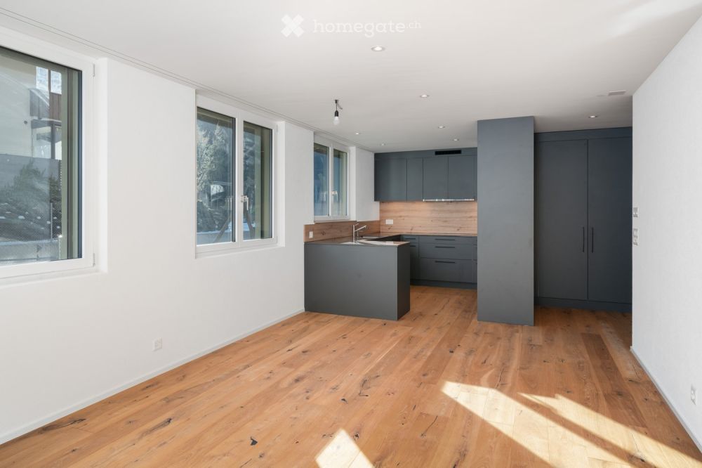 Im Zentrum - Moderne 4.5-Zimmer-Neubau-Wohnung mit Bergblick in Meiringen - Bild 1