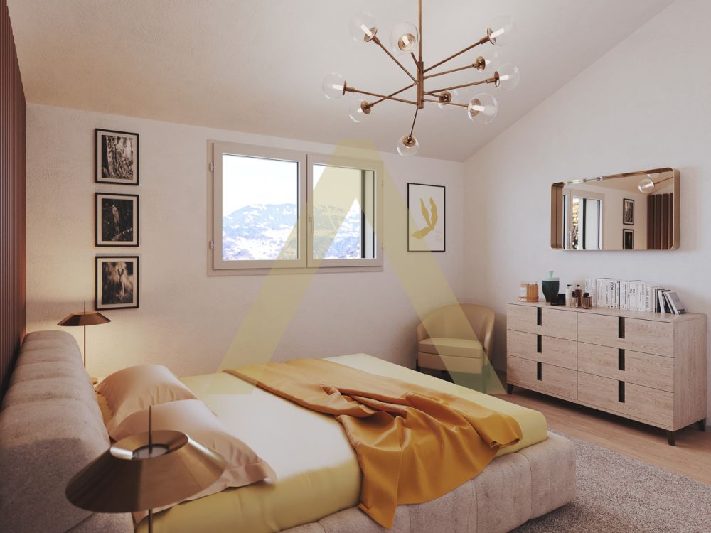 Comme un appartement familiale avec vue imprenable sur la vallée -  Bild 5