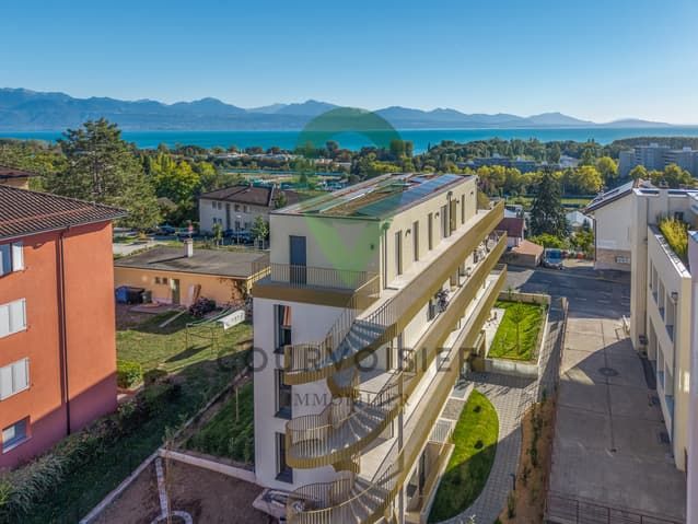 Aux portes de Lausanne - superbe 4,5 pièces neuf en rez-de-jardin -  Bild 1
