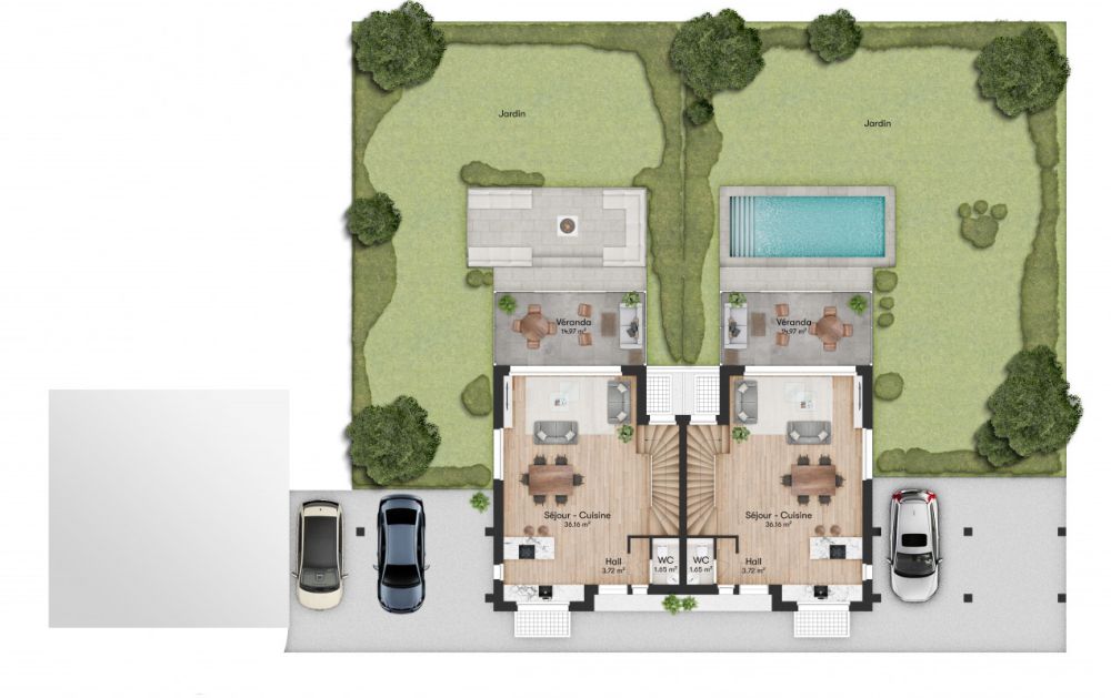 Dernier lot disponible ! Splendide villa mitoyenne THPE - Bild 8