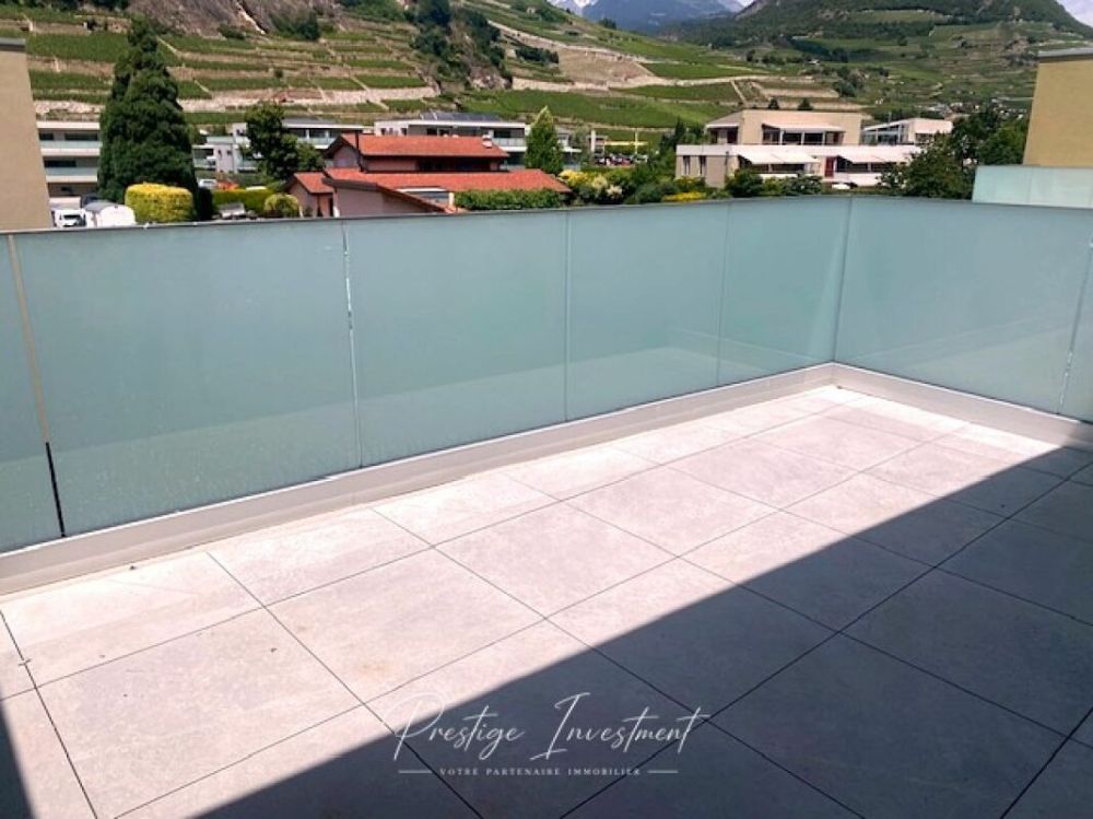 Attique 2.5 pièces neuf avec terrasse et vue montagnes ? Uvrier / Sion -  Bild 2