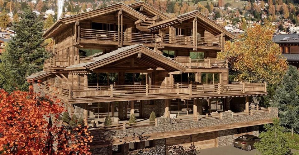 Résidence Arc-en-Ciel - projet 1300 m2 - Verbier - Chalet 11 pièces - image - 3