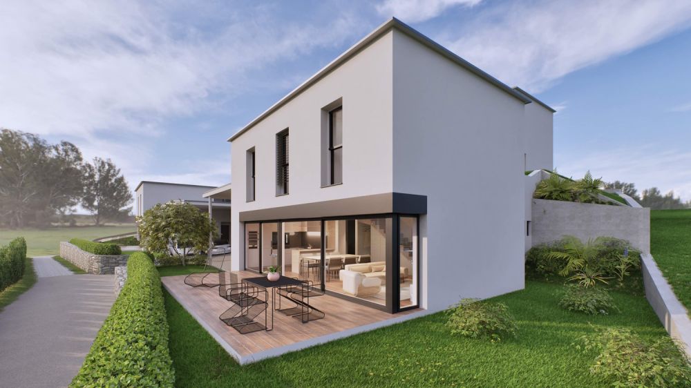 Casa moderna di nuova costruzione a Mezzovico licenza edilizia approvata! -  Bild 2