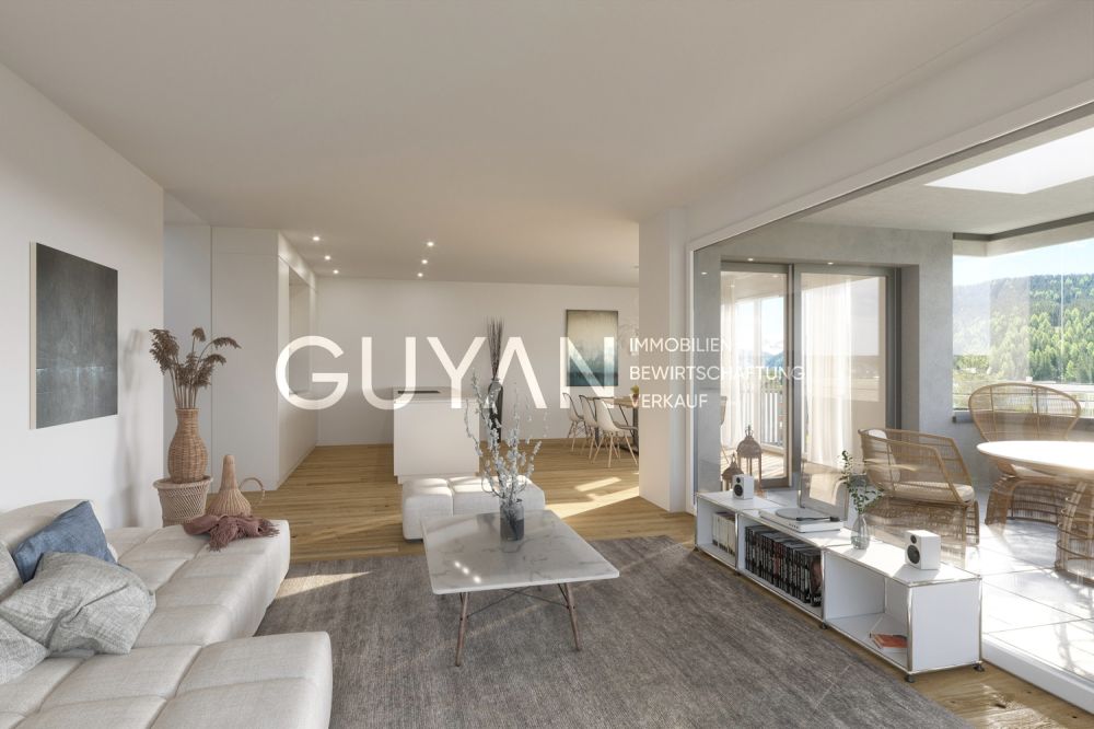 3 1/2- ATTIKA ZWEITWOHNUNG ABELIA, NEUBAU, NR. 1B.31 - Beispiel Wohnen