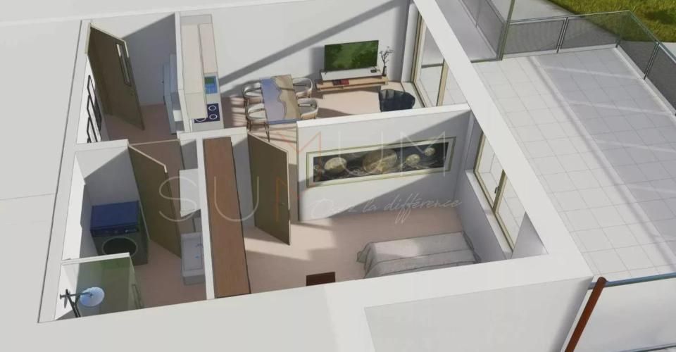 Rare - 2.5 pièces avec vue panoramique - Résidence principale - Appartement 2.5 pièces - image - 1