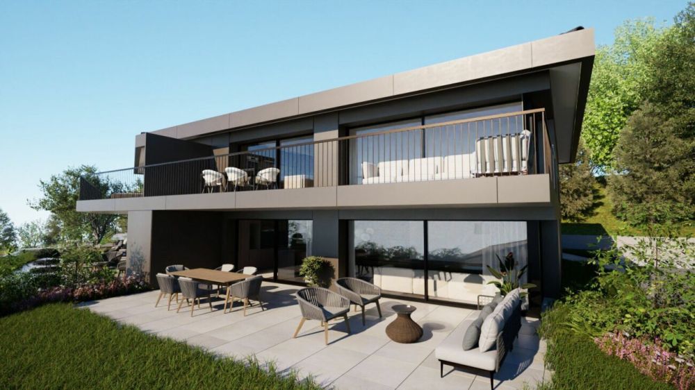 Superbe appartement de 4.5 pièces avec grand jardin et dégagement sur le Léman - Bild 3