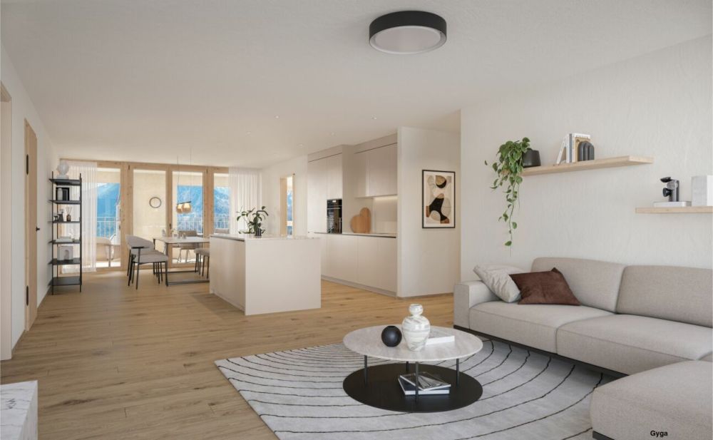 Wohnüberbauung Curtgin - A (Gartenwohnung) -  Bild 2
