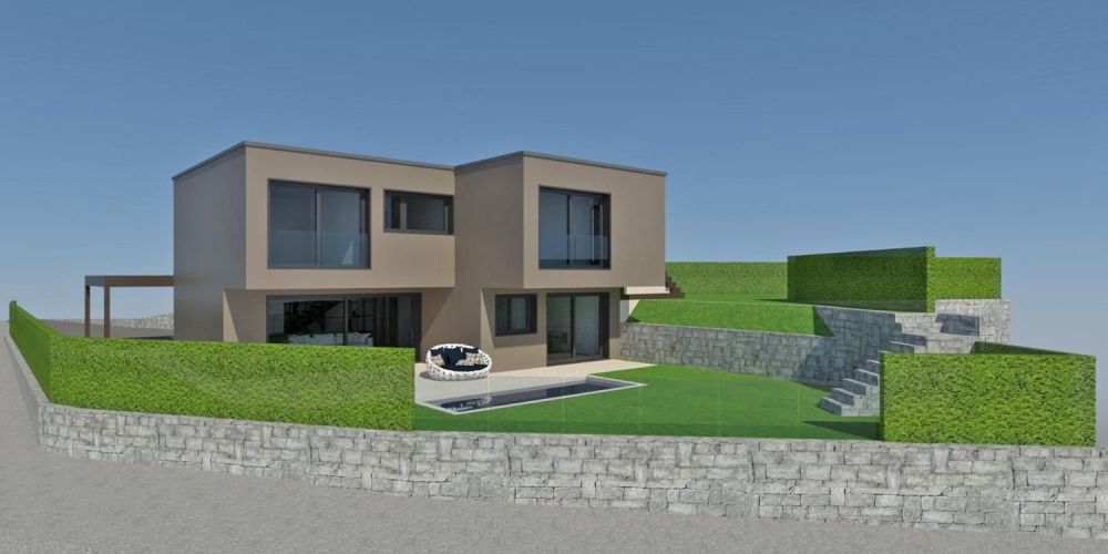Villa 4.5 locali nuova costruzione, vista lago con piscina, Dino-Sonvico - Image 3